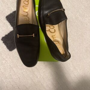 Sam Edelman Black Leather Loafers